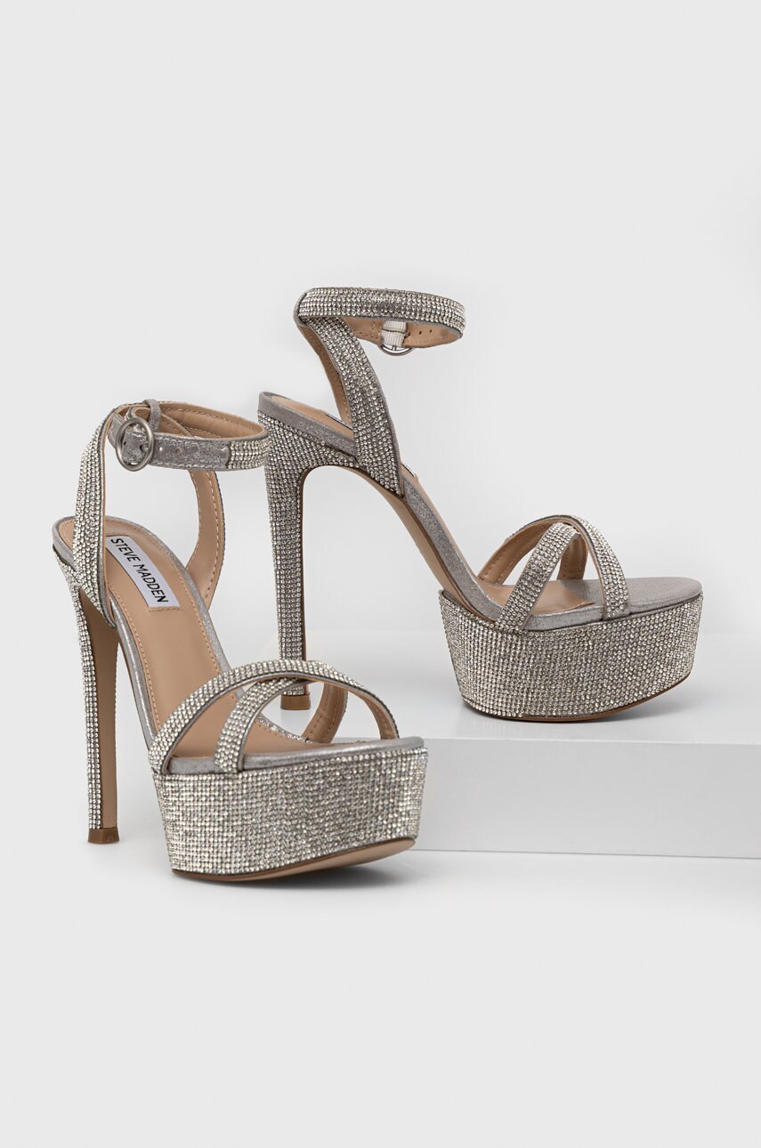 

Сандалі Steve Madden Marciana-r колір срібний