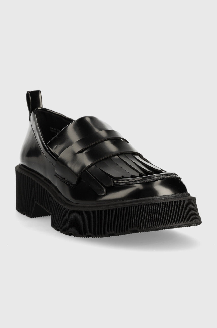 

Мокасини Steve Madden Marleigh жіночі колір чорний на платформі