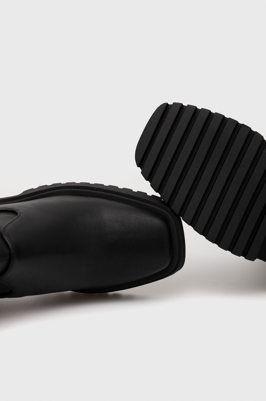 Μπότες Steve Madden Jetstream , χρώμα: μαύρο φωτογραφία