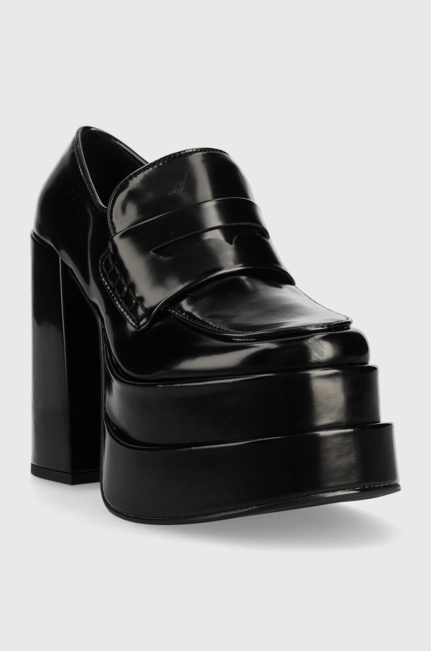 

Туфлі Steve Madden Catelyn колір чорний каблук блок