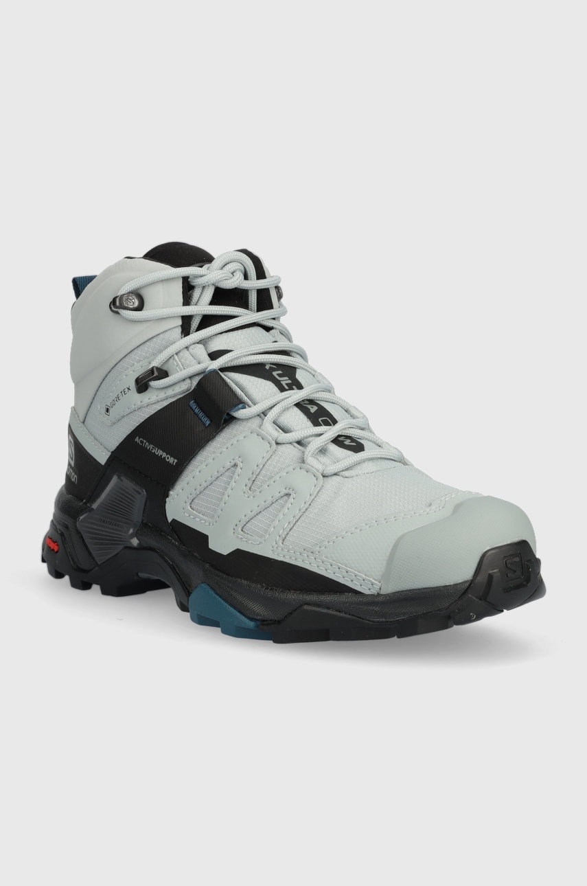 

Ботинки Salomon X Ultra 4 Mid GTX женские цвет серый