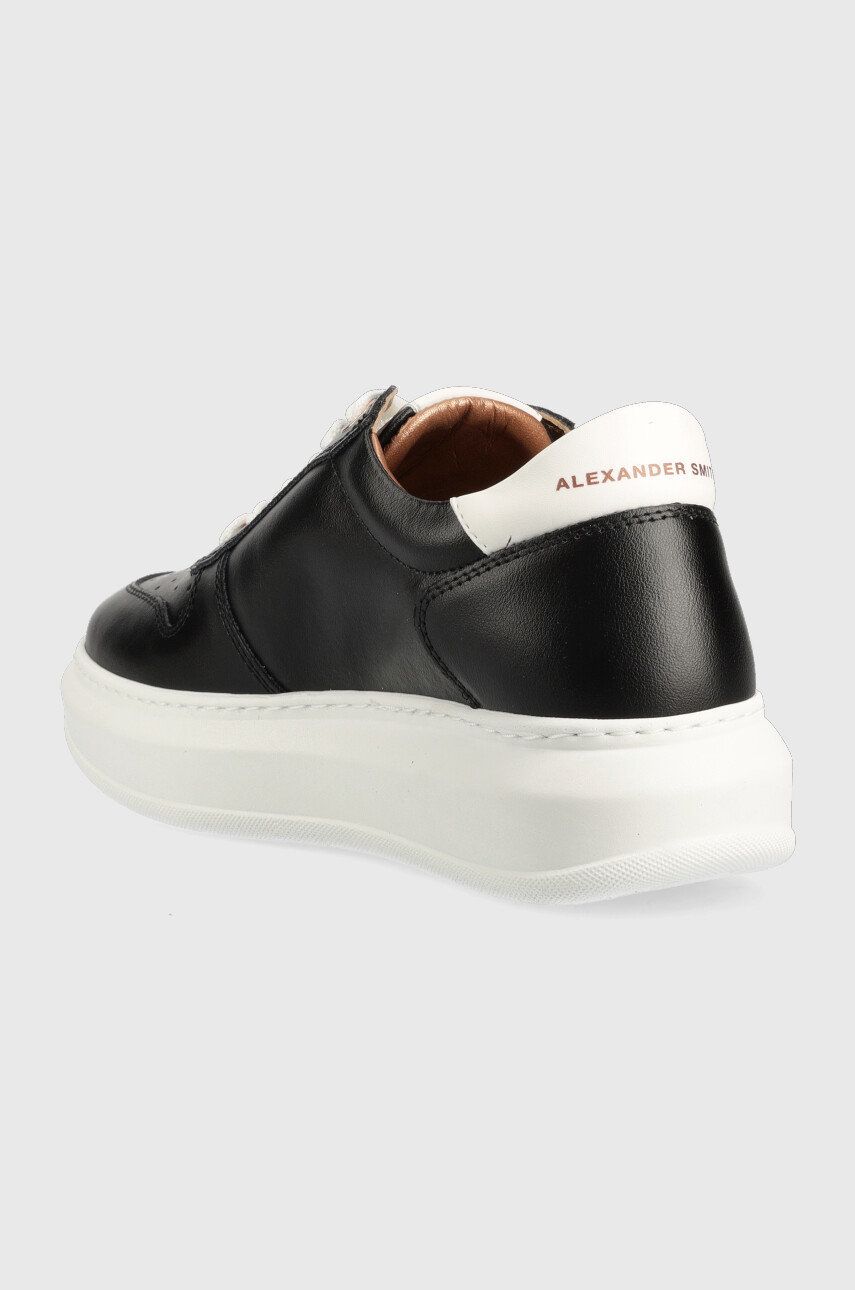 Alexander Smith Sneakers Din Piele Cambridge Cambridge Culoarea Negru ASAVL1D31BWT