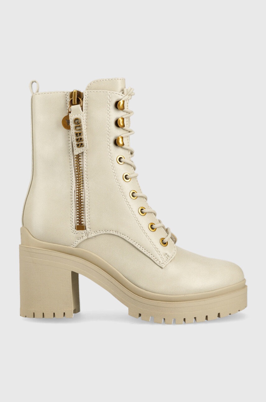 

Боти Guess Cabra2 в бежово с висок ток, Бежов