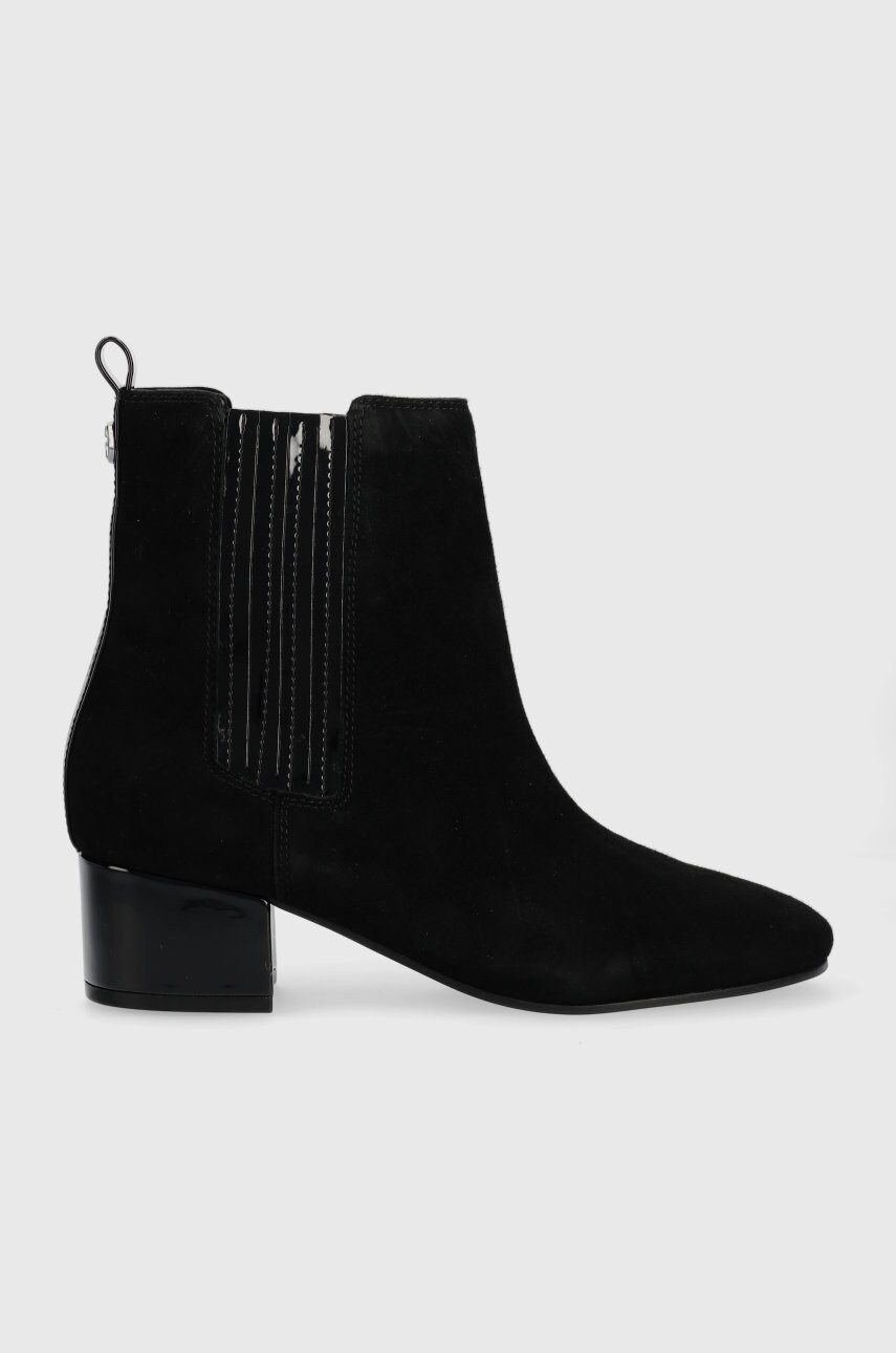 

Полусапожки Guess Safia женские цвет чёрный каблук кирпичик