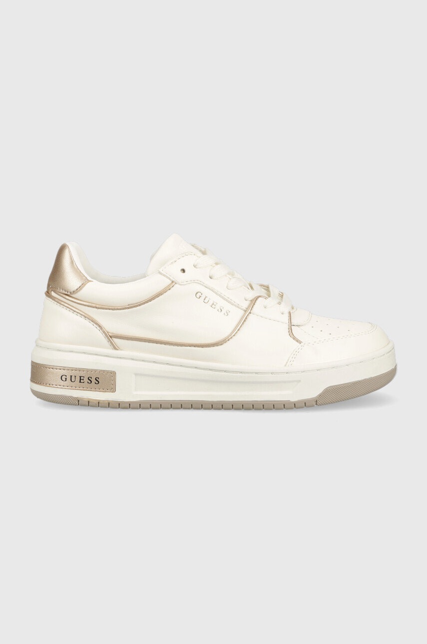 

Маратонки Guess Tokyo в бяло, Бял