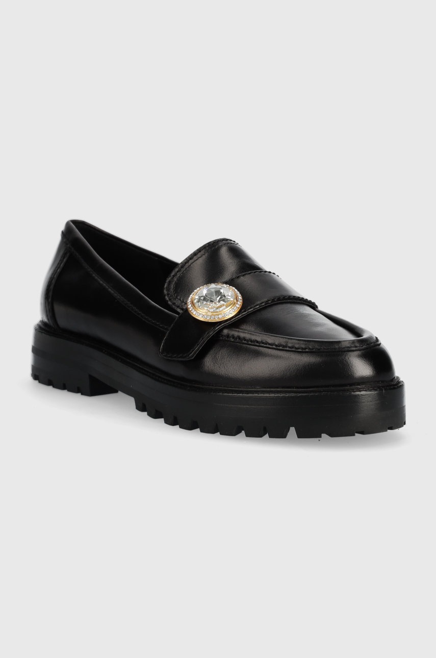 

Мокасины Kate Spade Posh Loafer женские цвет чёрный на плоском ходу