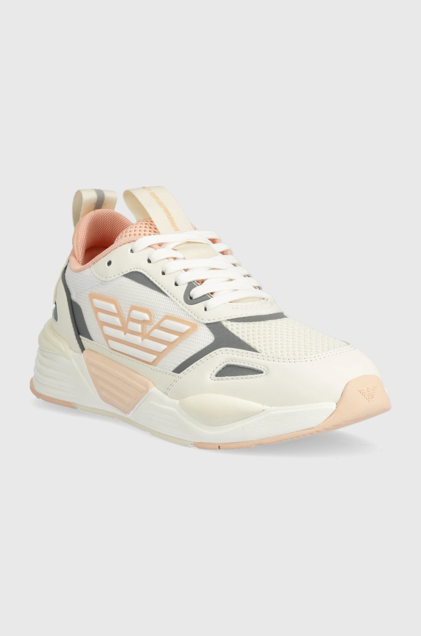 

Кроссовки EA7 Emporio Armani Ace Runner цвет бежевый