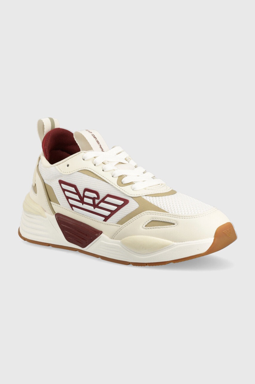 

Кросівки EA7 Emporio Armani Ace Runner колір бежевий