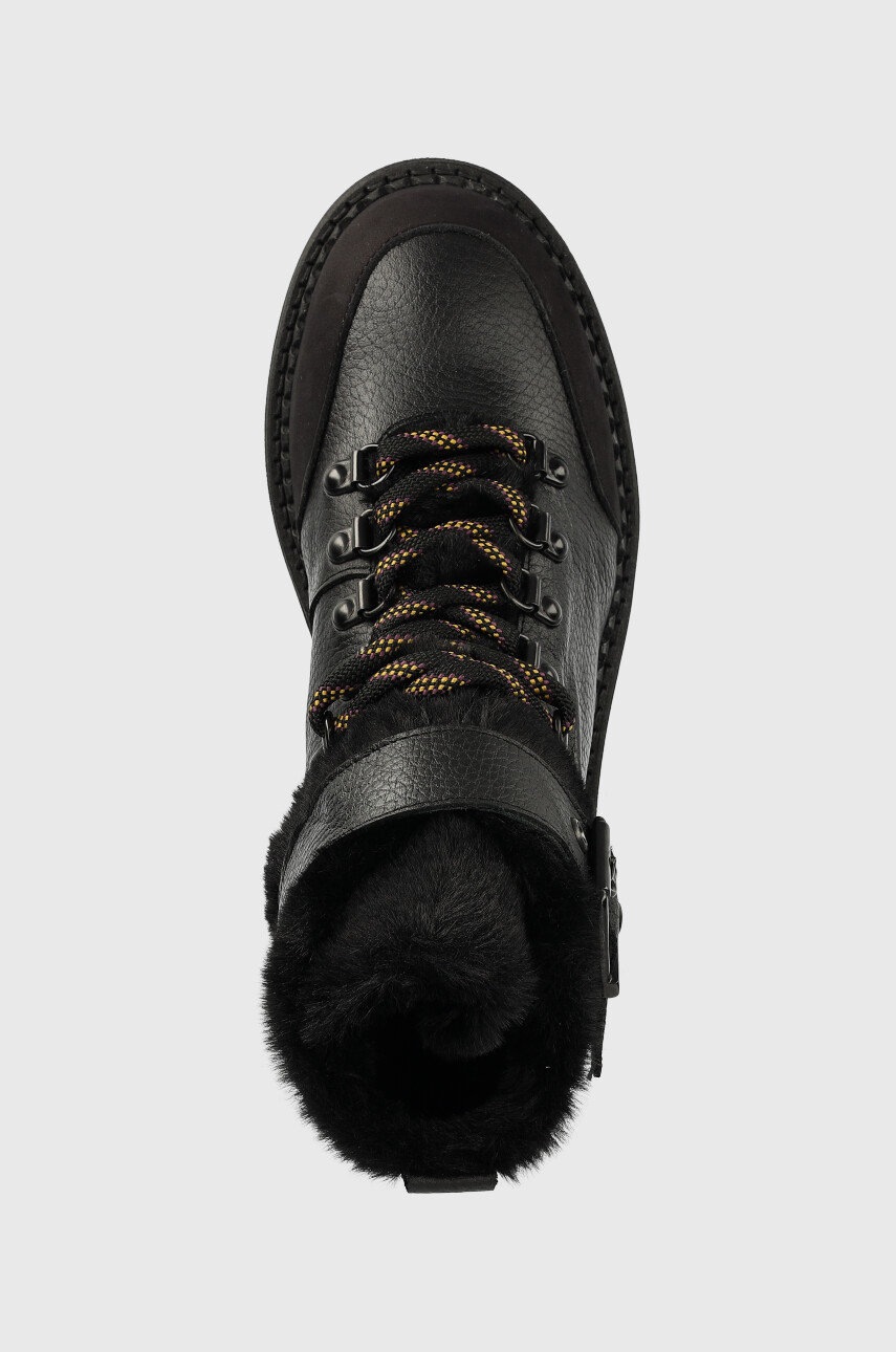 Kožené kotníkové boty Pinko Ortica