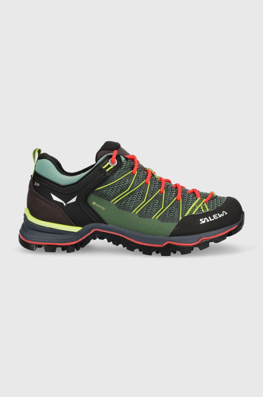 Salewa Pantofi Mountain Trainer Lite Gtx Femei, Culoarea Verde