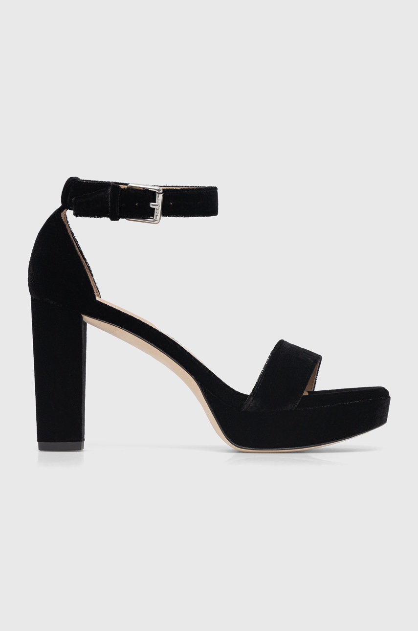 

Сандали Lauren Ralph Lauren Velvet Sylvia в черно 802875279001, Черен