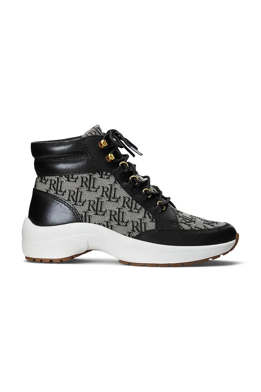 Lauren Ralph Lauren sneakersy Rylee damskie kolor czarny 802882618001