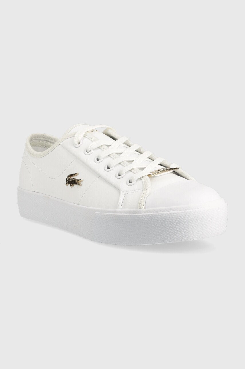 

Шкіряні кросівки Lacoste Ziane Plus Grand колір білий