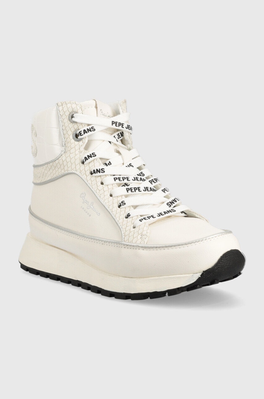 

Кросівки Pepe Jeans Dean Patch колір білий