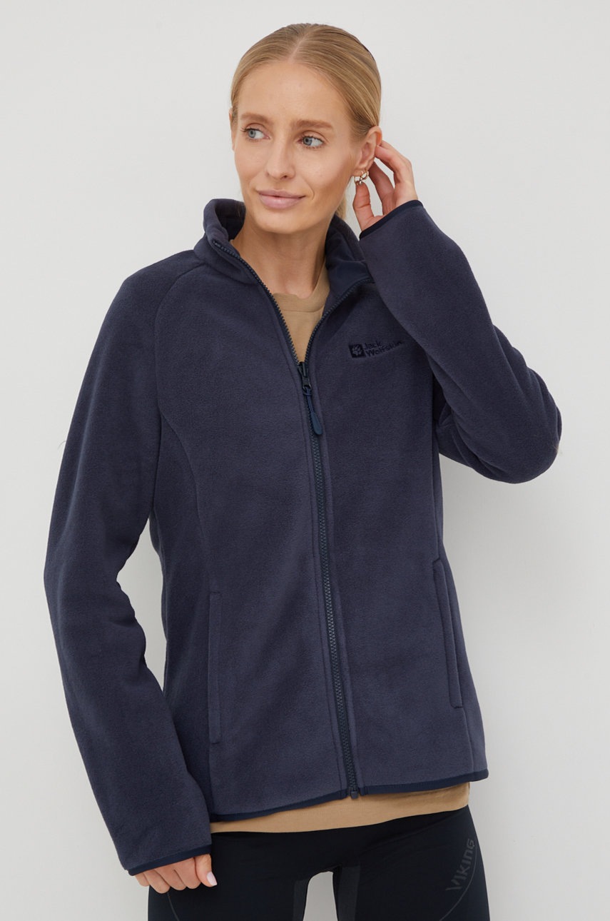 

Спортен суичър Jack Wolfskin Moonrise в тъмносиньо, Тъмносин