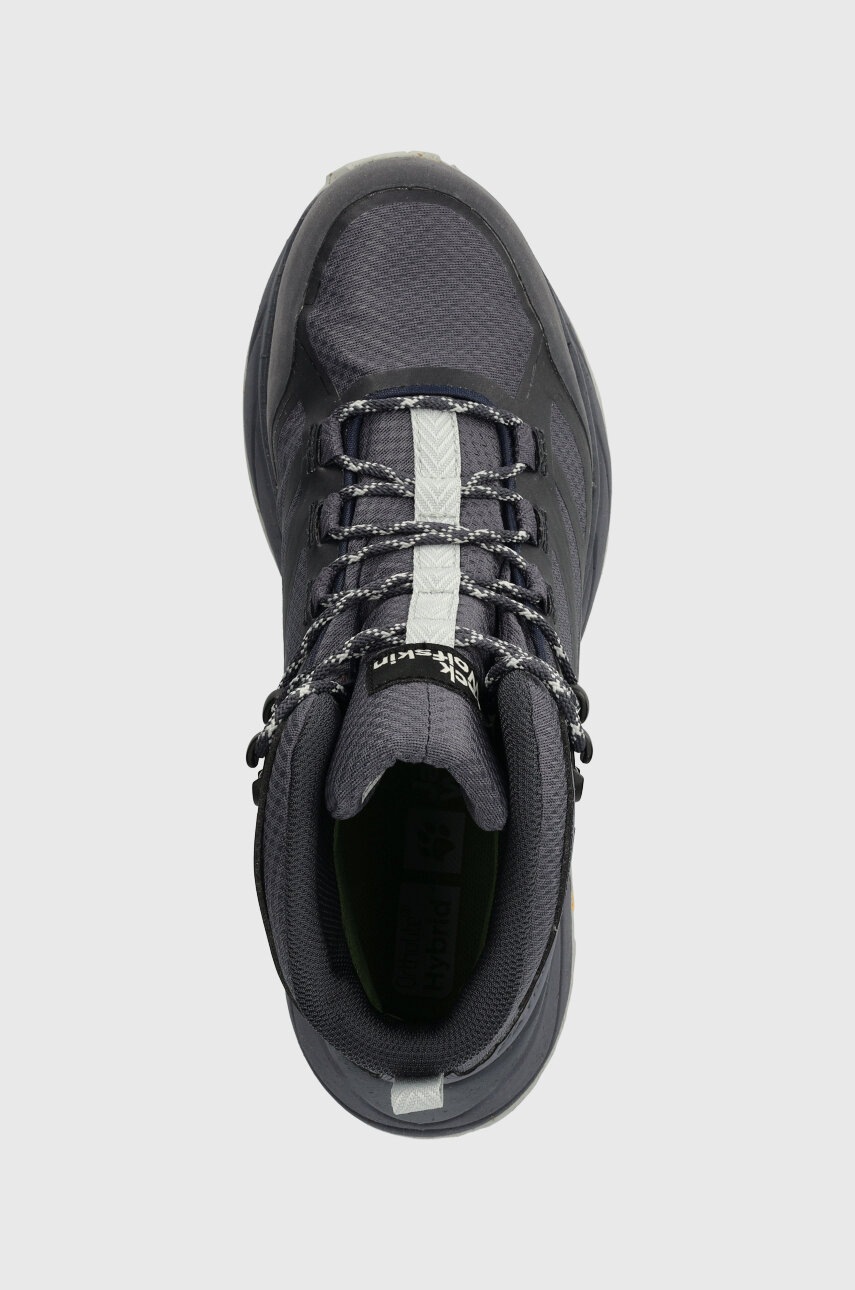Черевики Jack Wolfskin Terraventure Texapore Mid жіночі колір синій утеплене 