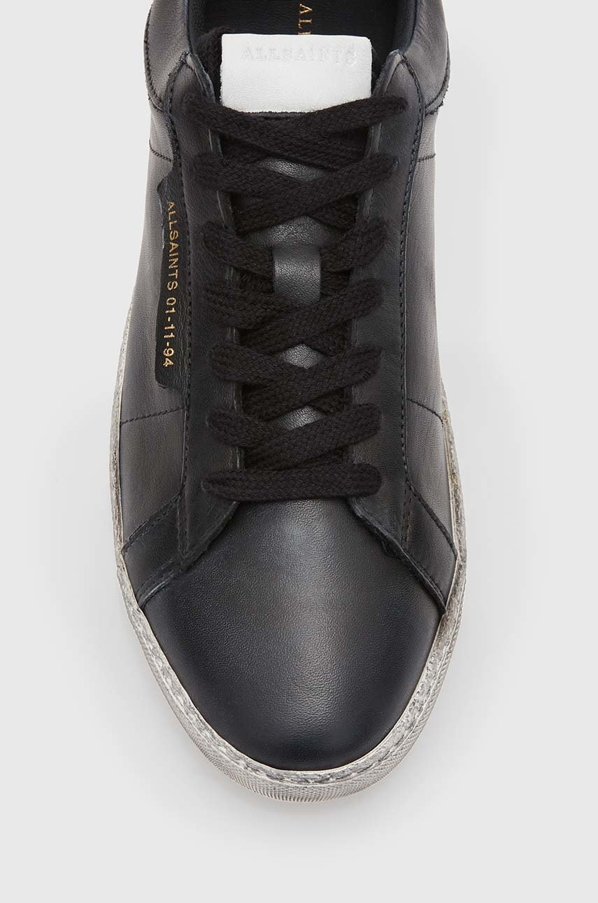 

Шкіряні кросівки AllSaints Sheer колір чорний