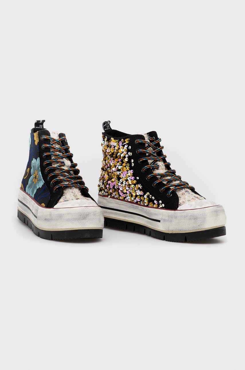 

Кеды Desigual Crush Sequins женские