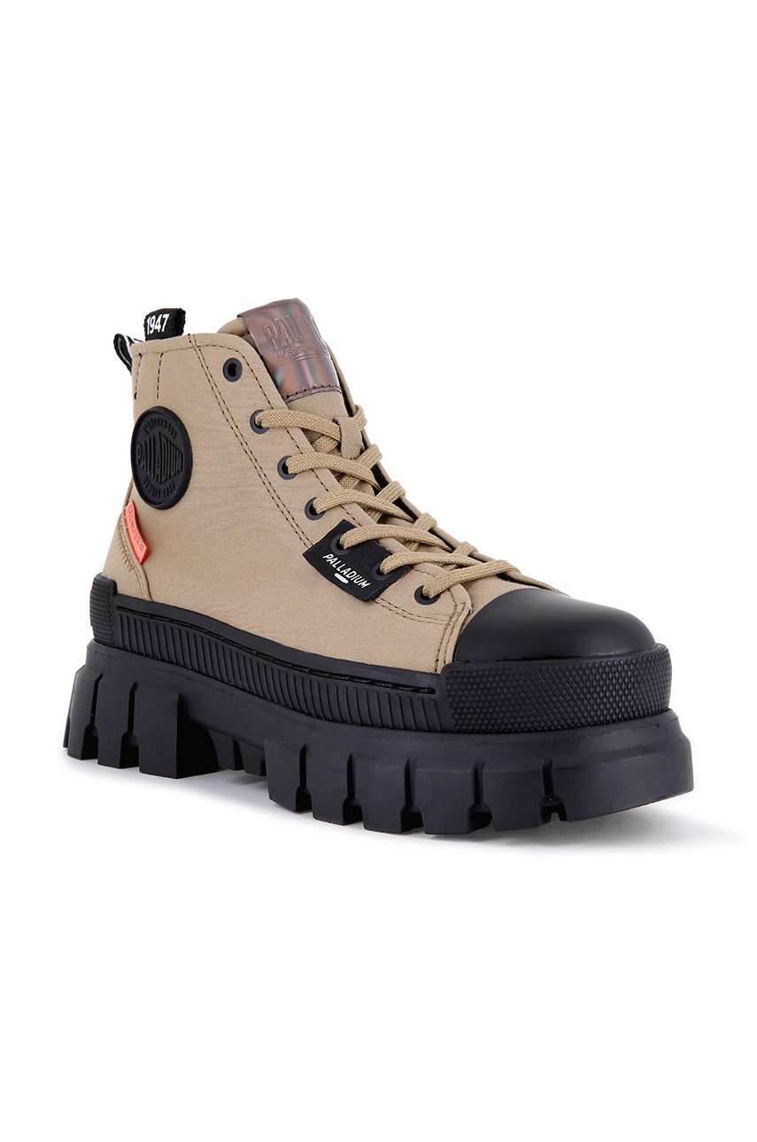 

Кеды Palladium Revolt Hi Tx женские цвет зелёный