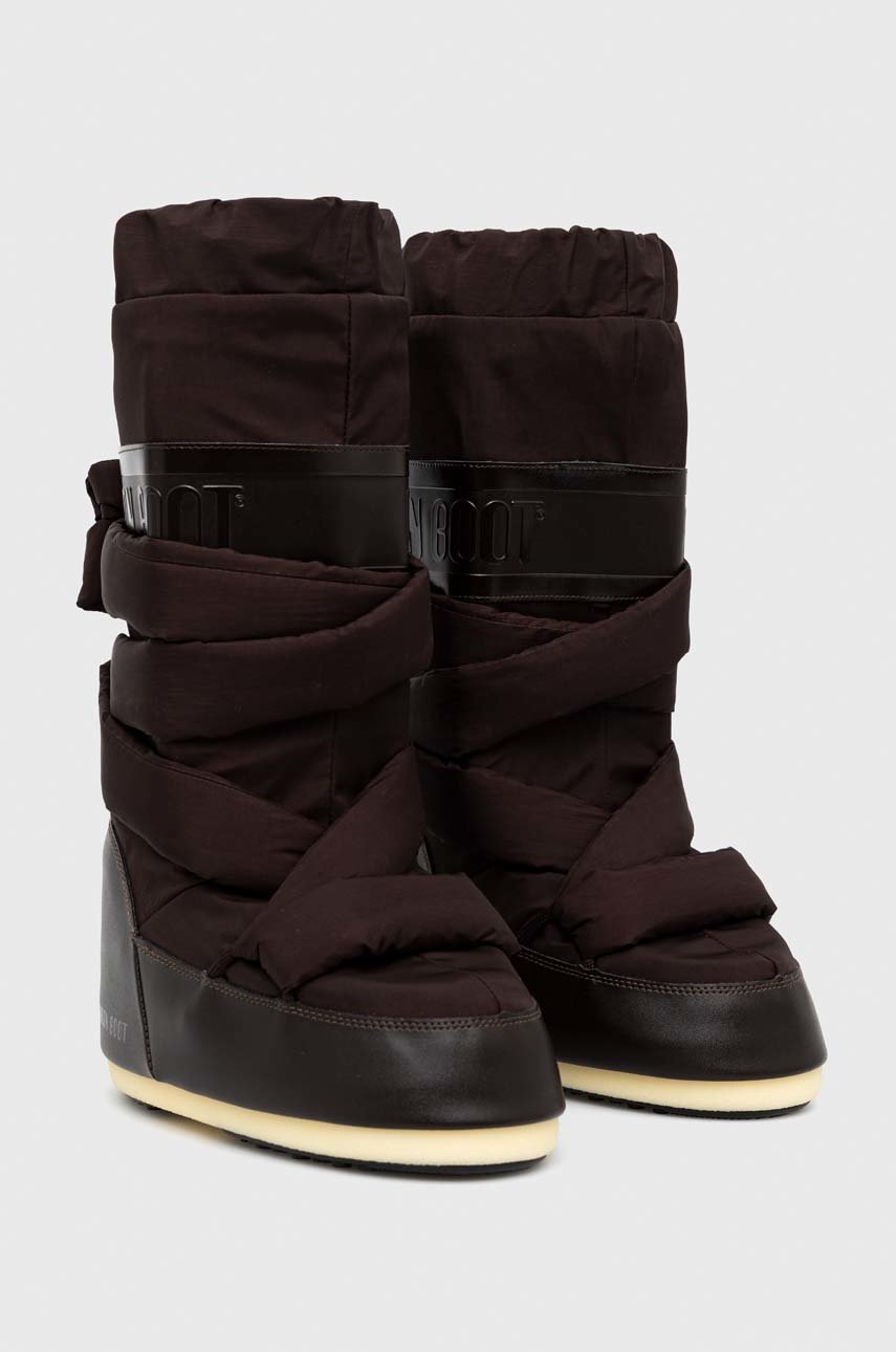 

Зимние сапоги Moon Boot Icon Mega Lace цвет коричневый