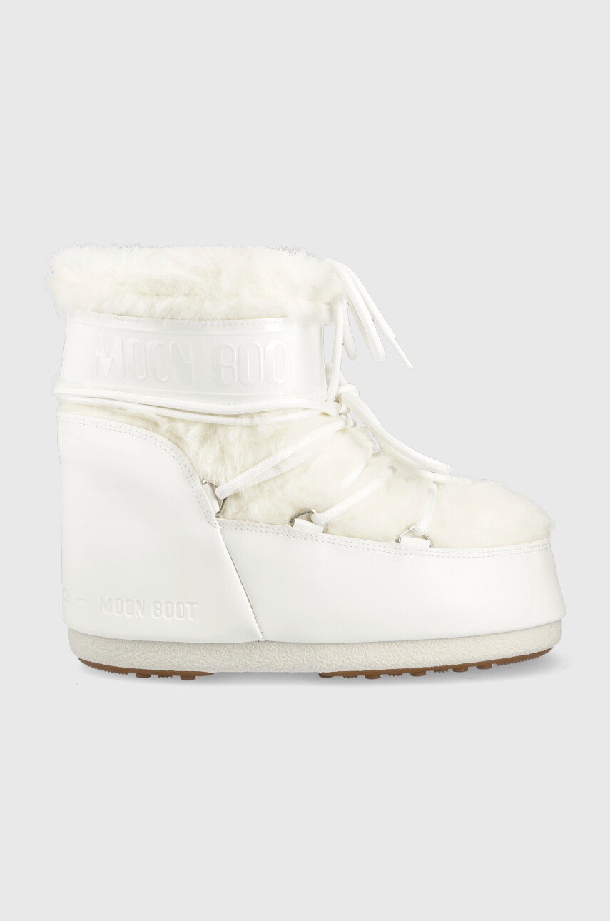 

Зимові чоботи Moon Boot Icon Low Faux Fur колір білий