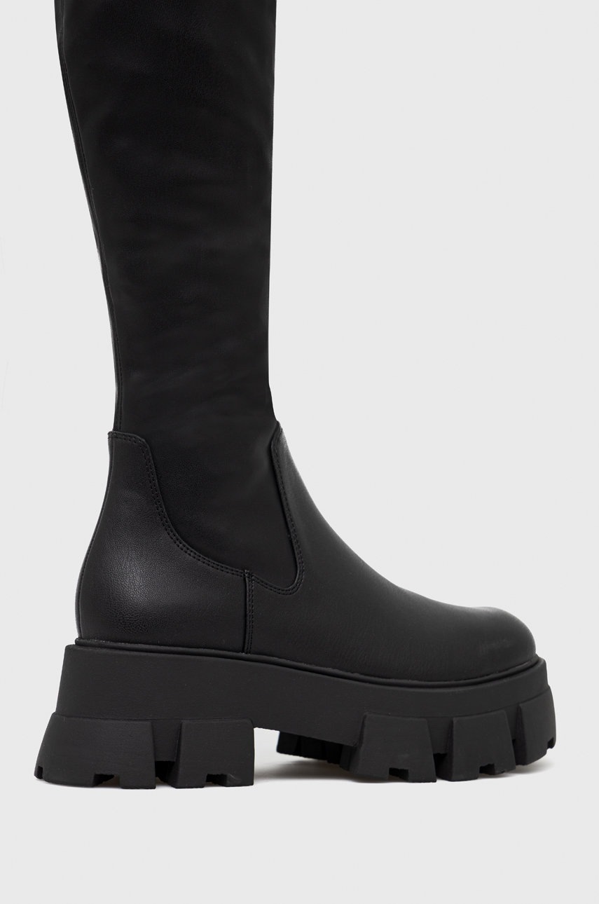 

Сапоги Aldo Grandmode женские цвет чёрный на платформе