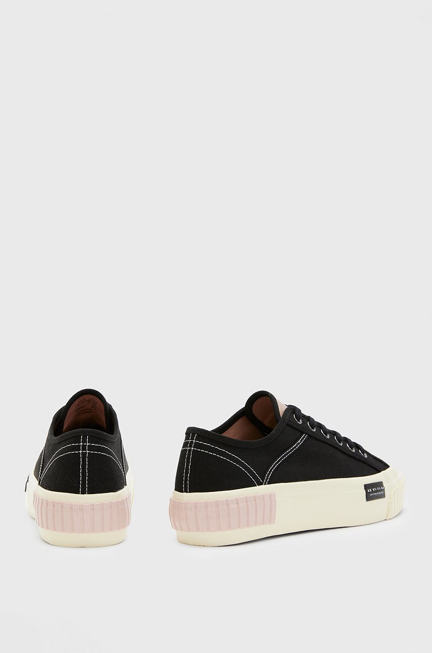

Кеди AllSaints Jackie Flatform Sneaker жіночі колір чорний