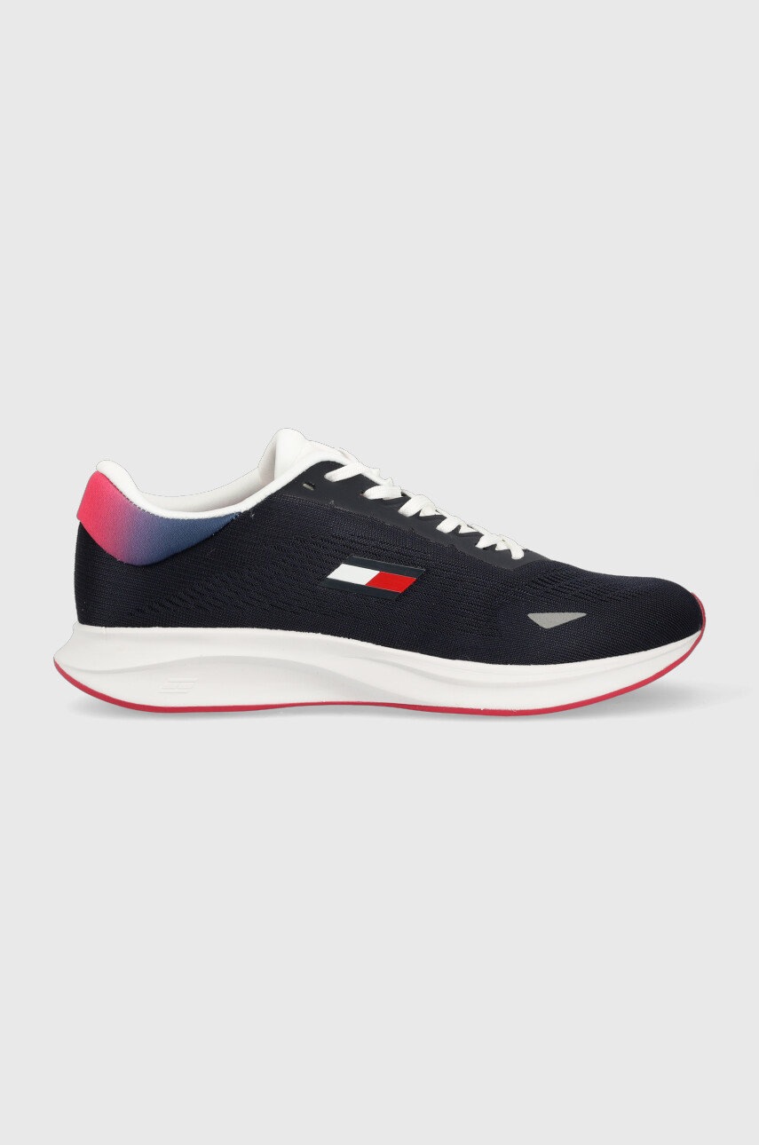 Levně Sneakers boty Tommy Sport tmavomodrá barva