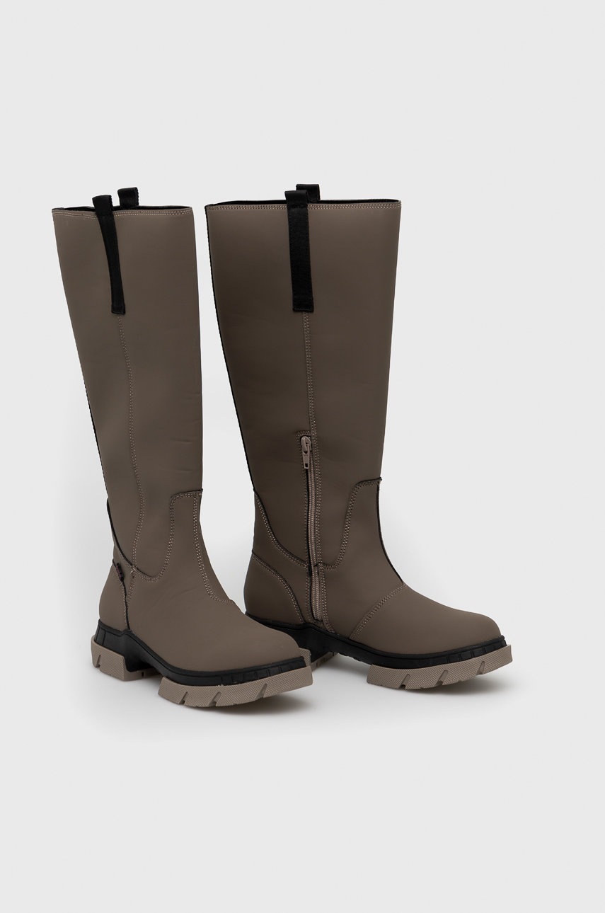 

Сапоги Wrangler Atlanta Boot женские цвет бежевый на плоском ходу