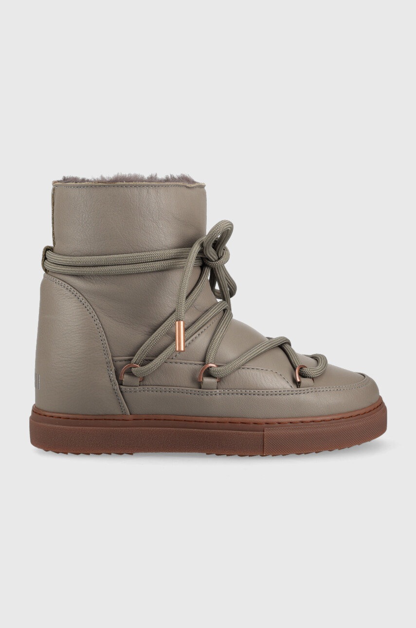 

Кожени апрески Inuikii Nappa Wedge в кафяво 70203-087, Кафяв