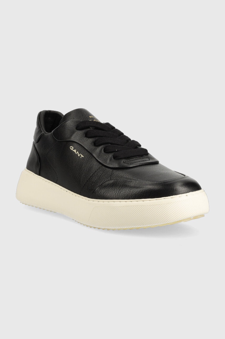

Кожаные кроссовки Gant Custly цвет чёрный