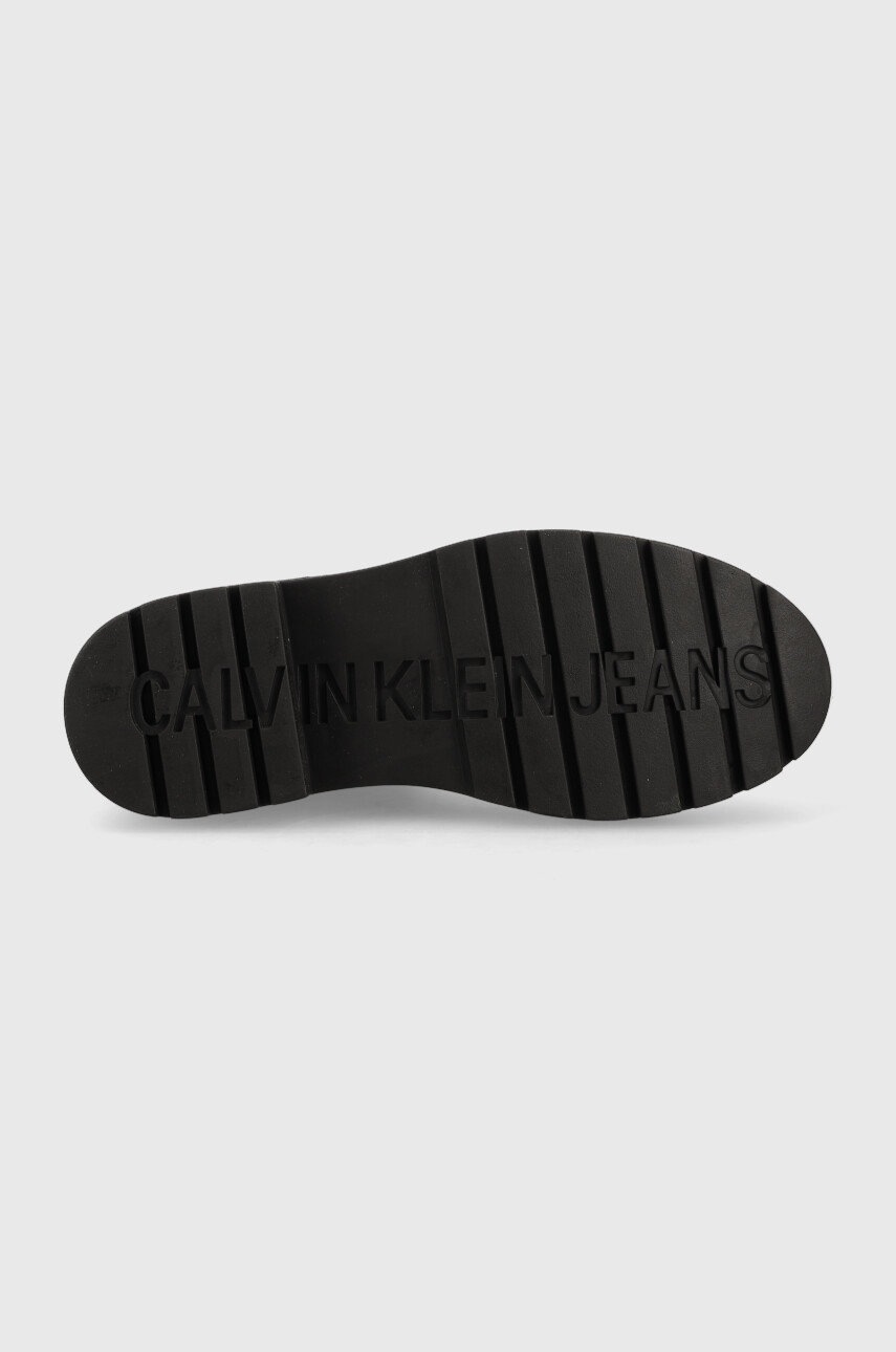 Гумові чоботи Calvin Klein Jeans Yw0yw01034 Bds Chelsea Rain Boots жіночі колір чорний 