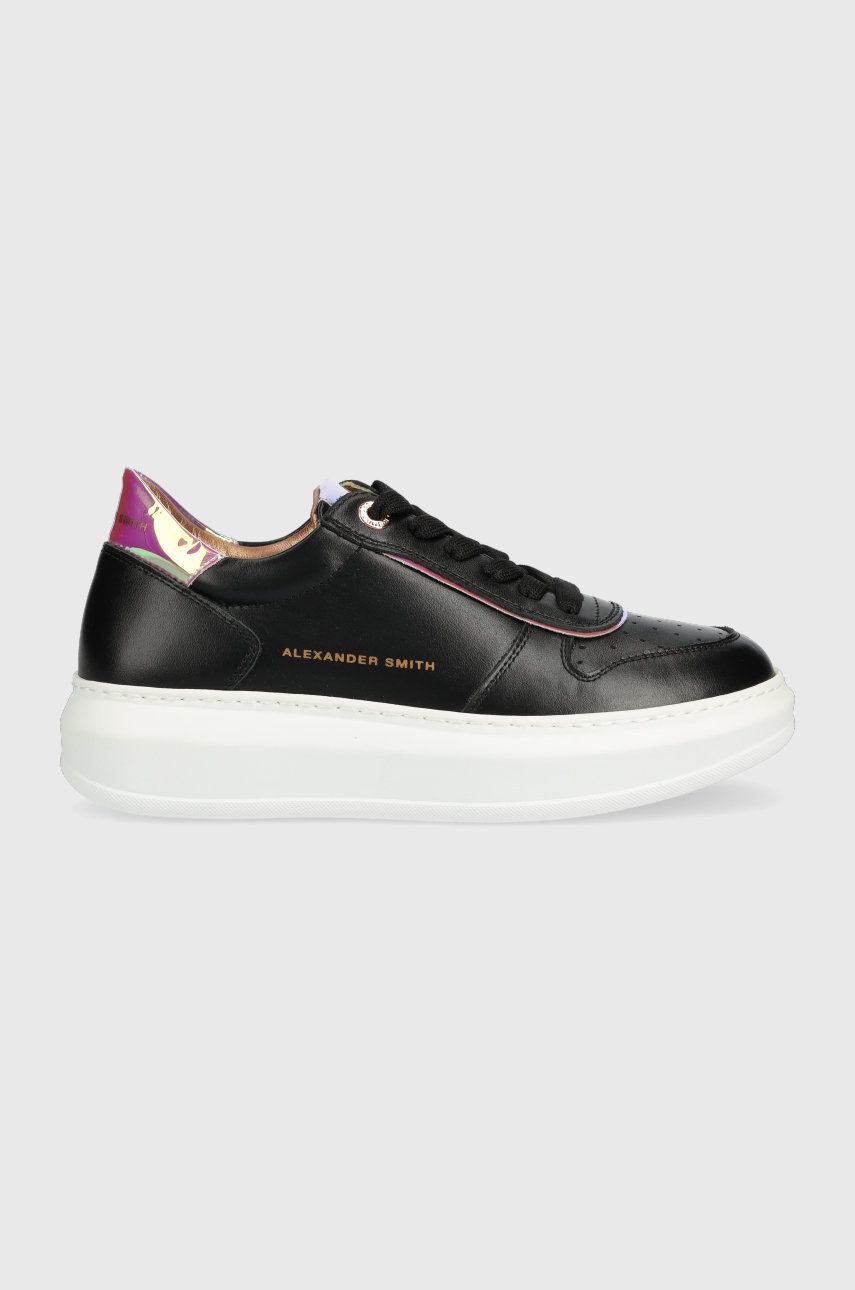 Alexander Smith sneakers din piele Cambridge culoarea negru