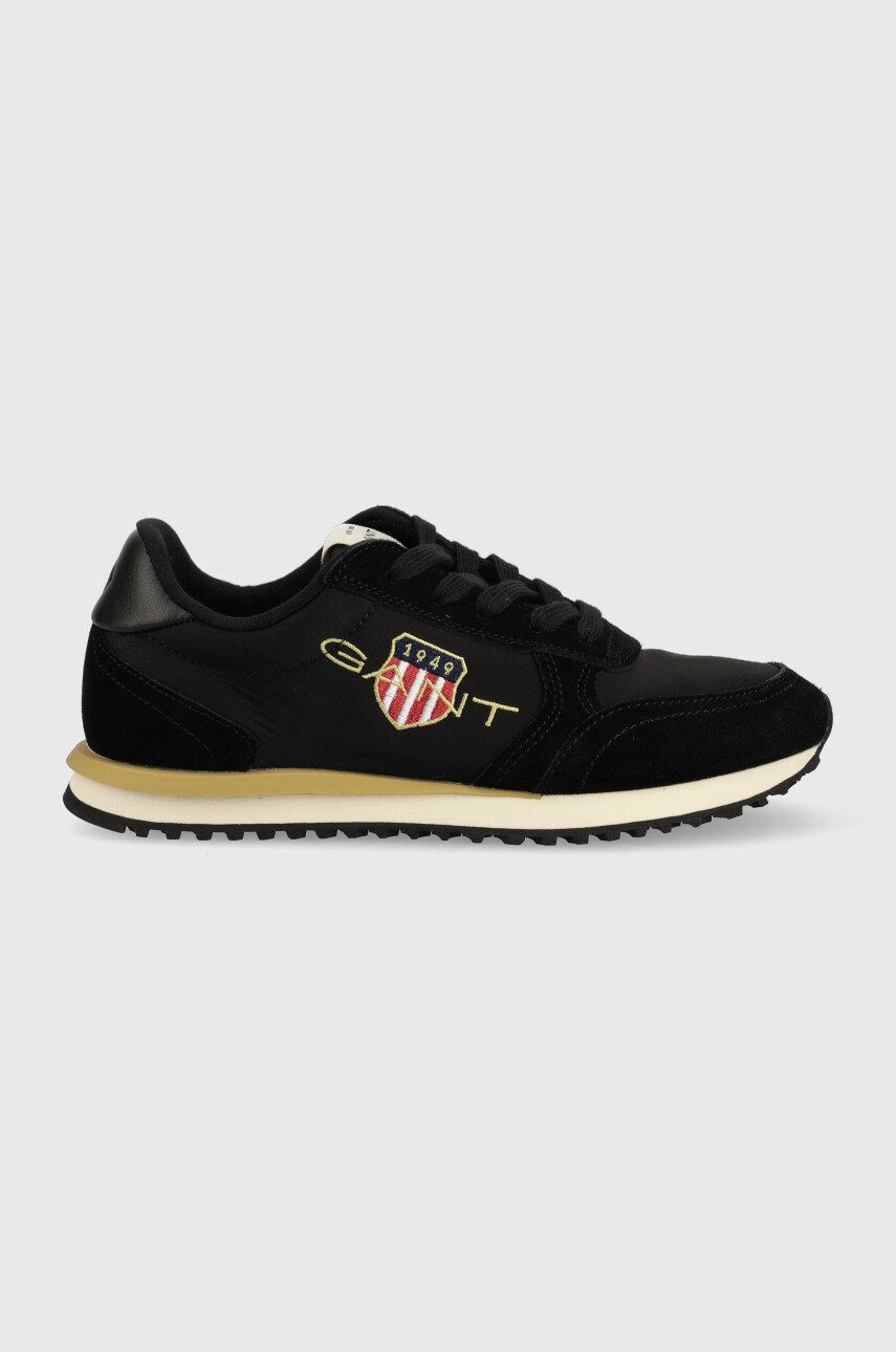 Gant sneakers Beya culoarea negru