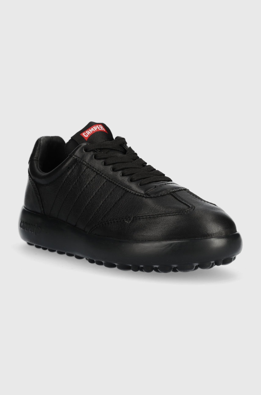 

Кожаные кроссовки Camper Pelotas Xlf цвет чёрный