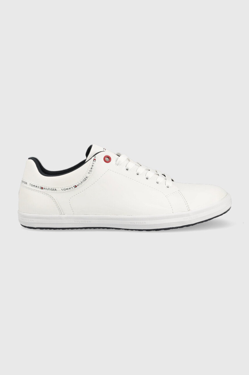 

Кожени кецове Tommy Hilfiger CORE LEATHER VULC DE в бяло FM0FM04168, Бял