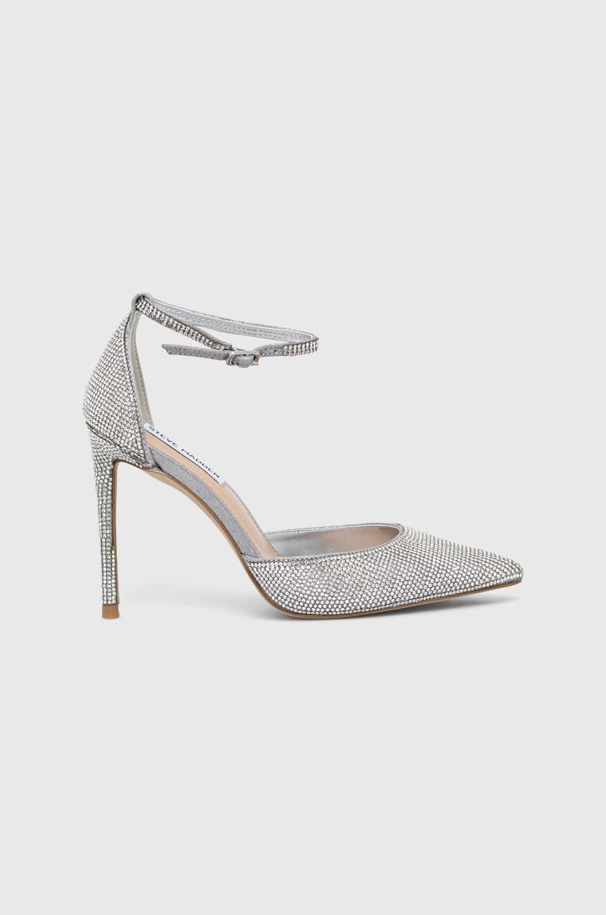

Обувки с висок ток Steve Madden Valid-R в сребристо SM11002273, Сребърен