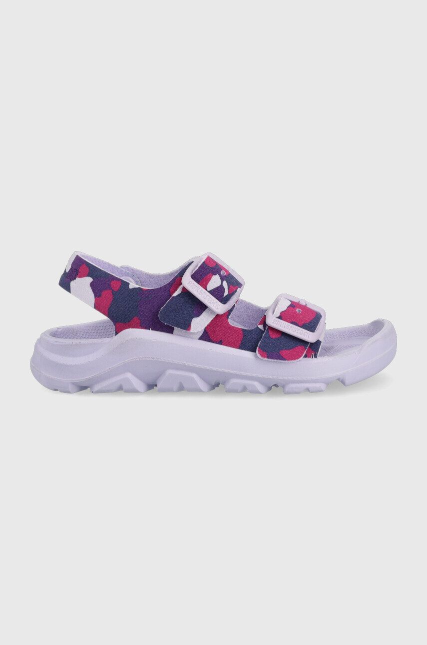 Levně Dětské sandály Birkenstock fialová barva