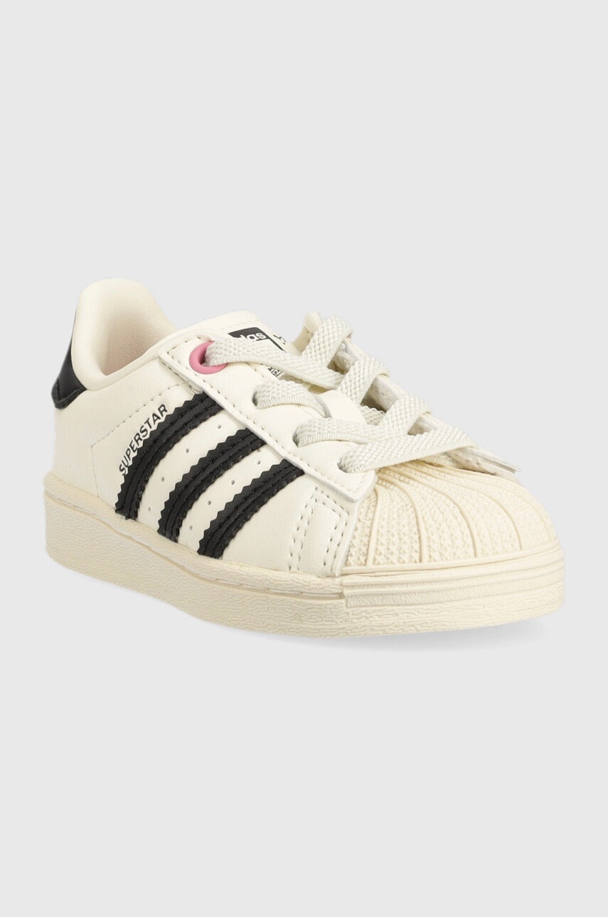 

Детские кроссовки adidas Originals цвет бежевый