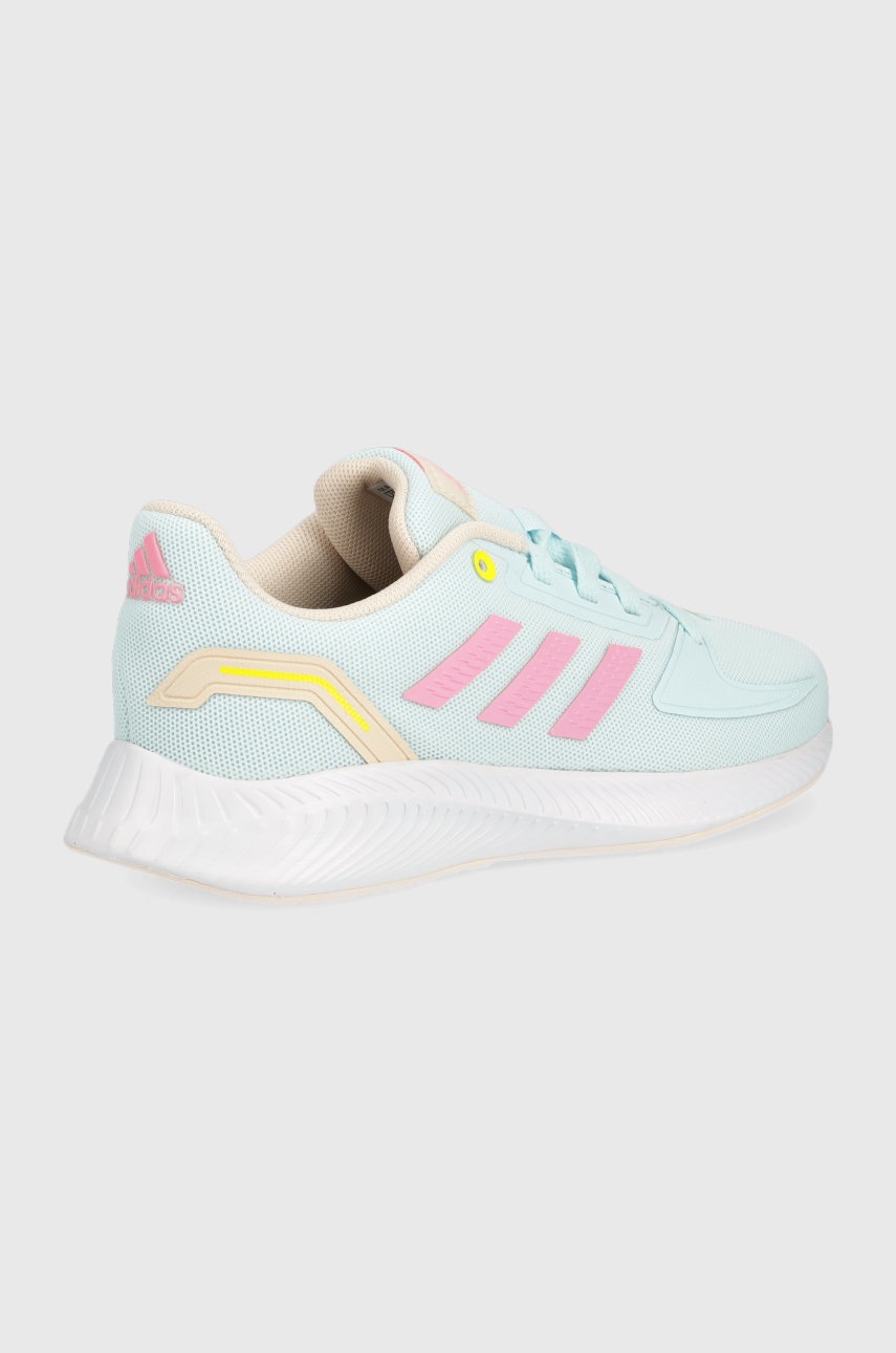 

Детские кроссовки adidas цвет бирюзовый