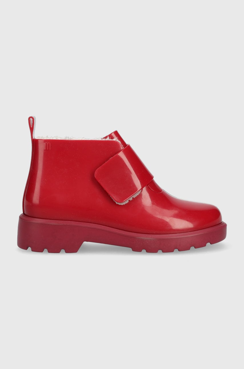 Melissa bocanci copii chelsea boot inf culoarea bordo,