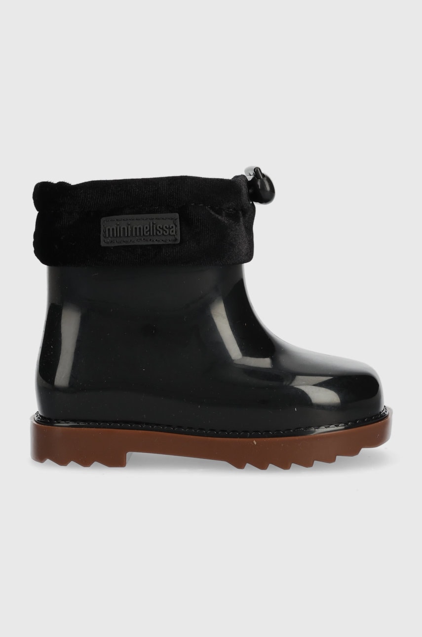 Melissa cizme copii Rain Boot Iii Bb culoarea negru