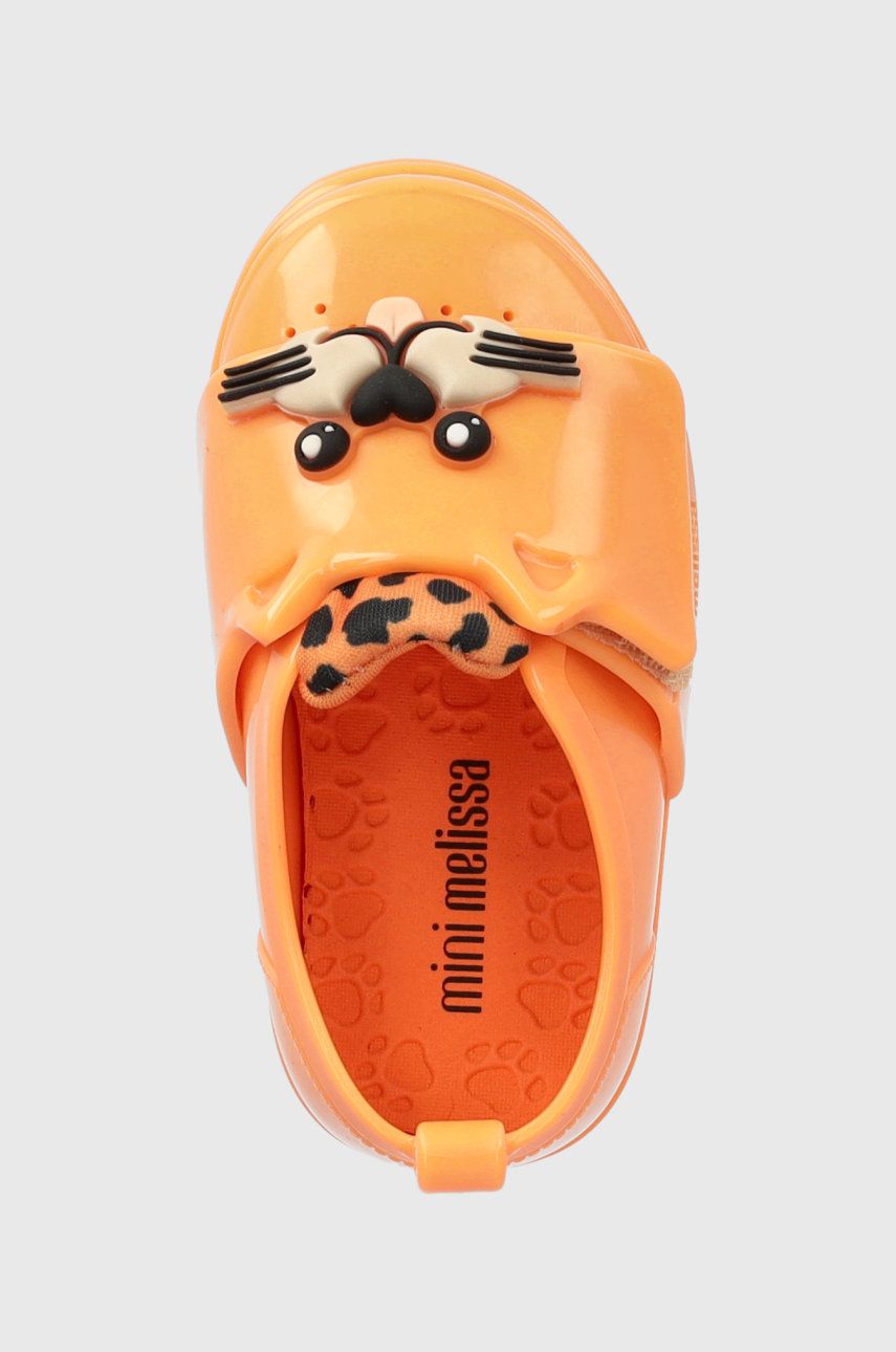 Melissa pantofi copii Jelly Pop Safari Bb culoarea portocaliu