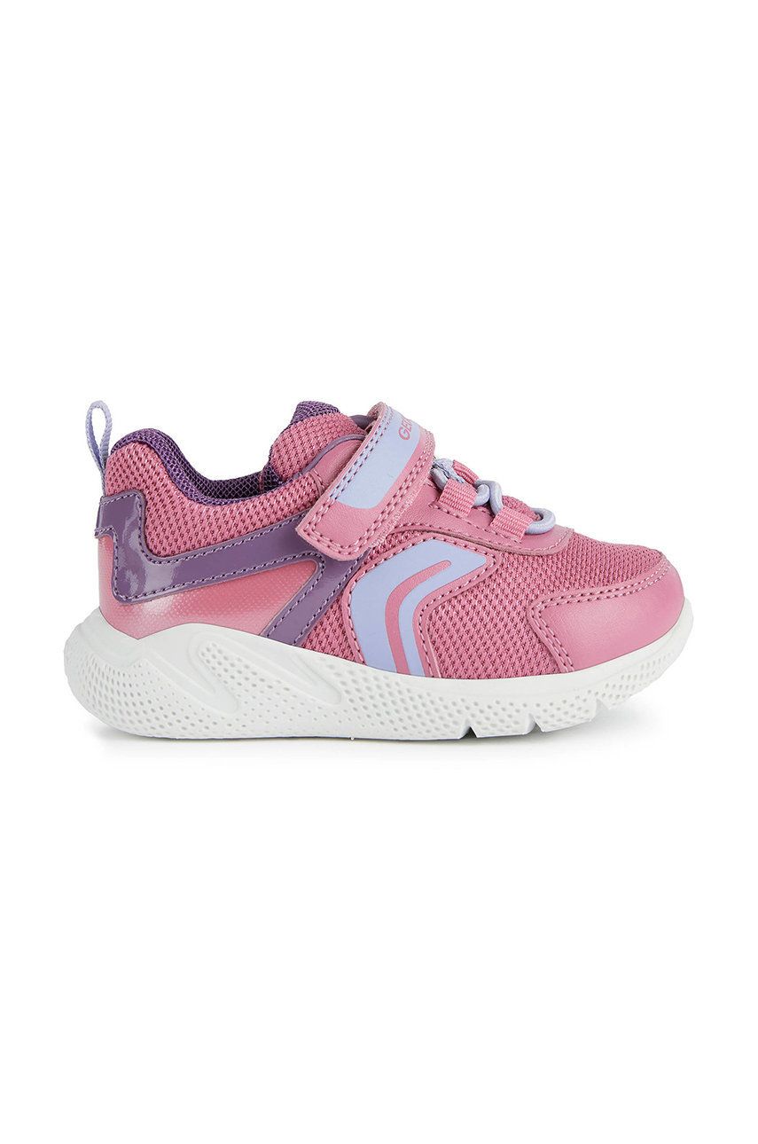 Geox sneakers pentru copii culoarea roz image9