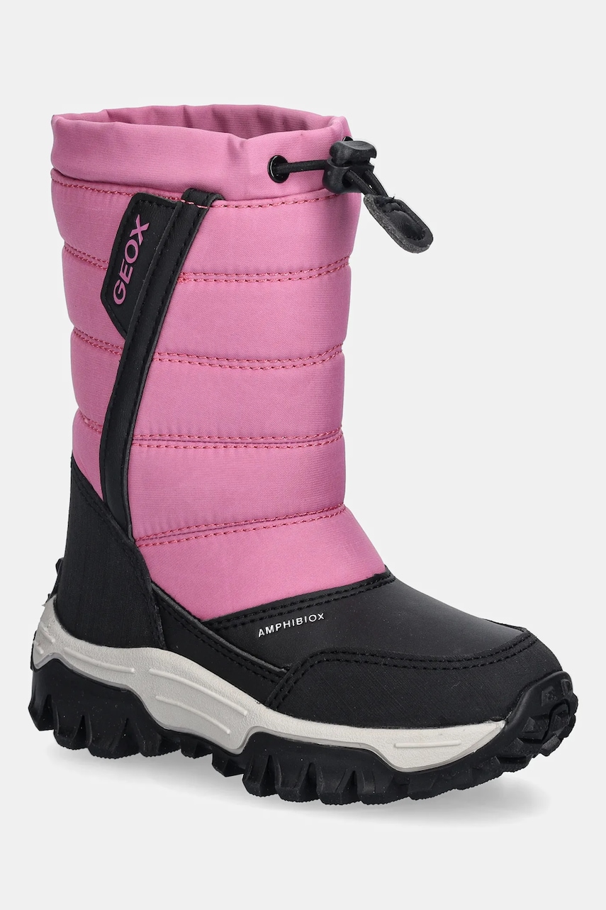 Geox cizme de iarnă copii culoarea negru, J26FTA.0FU50