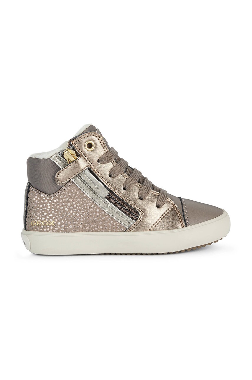 Geox sneakers pentru copii culoarea auriu