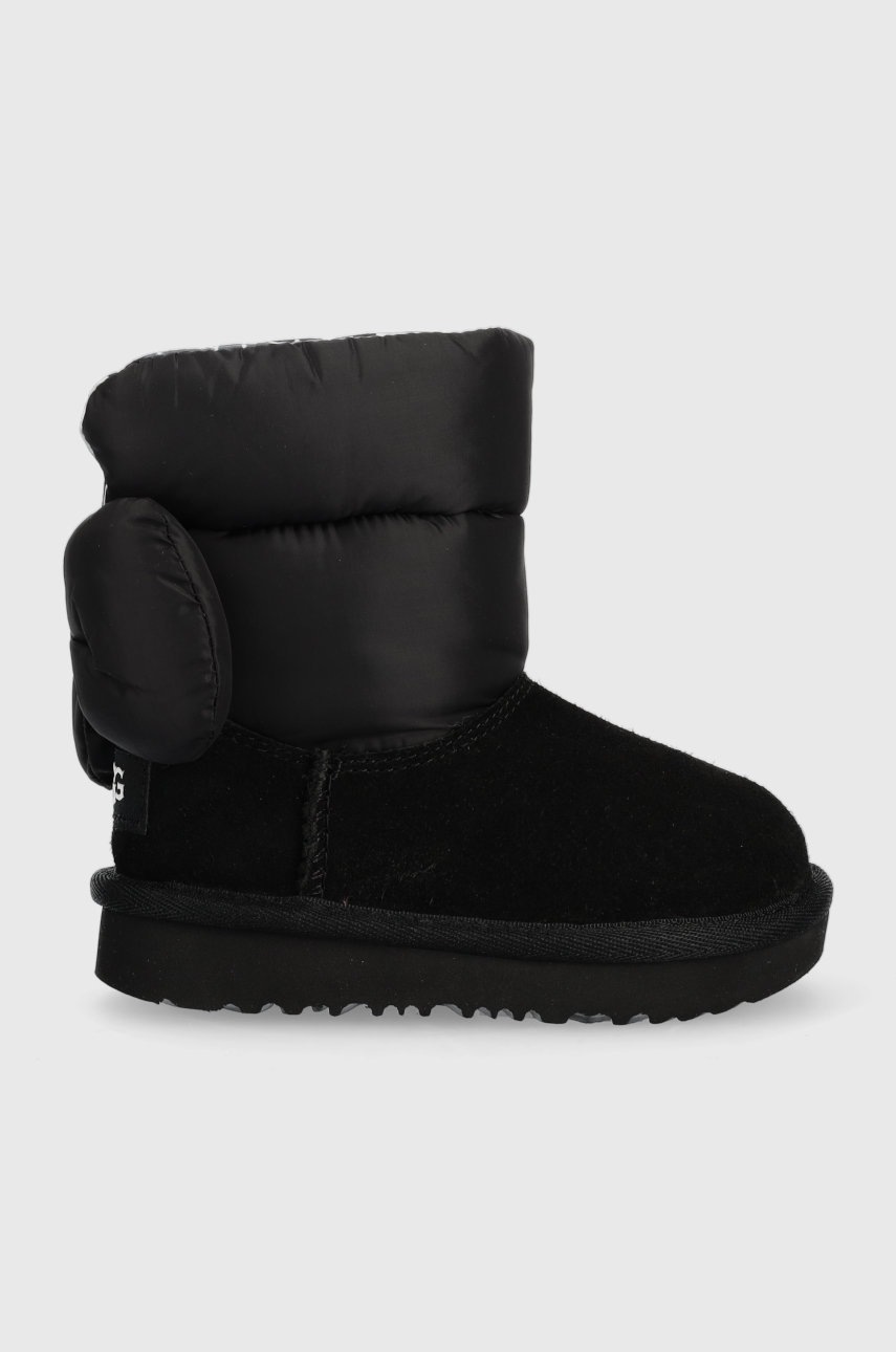 

Детски апрески UGG Bailey Bow Maxi в черно, Черен