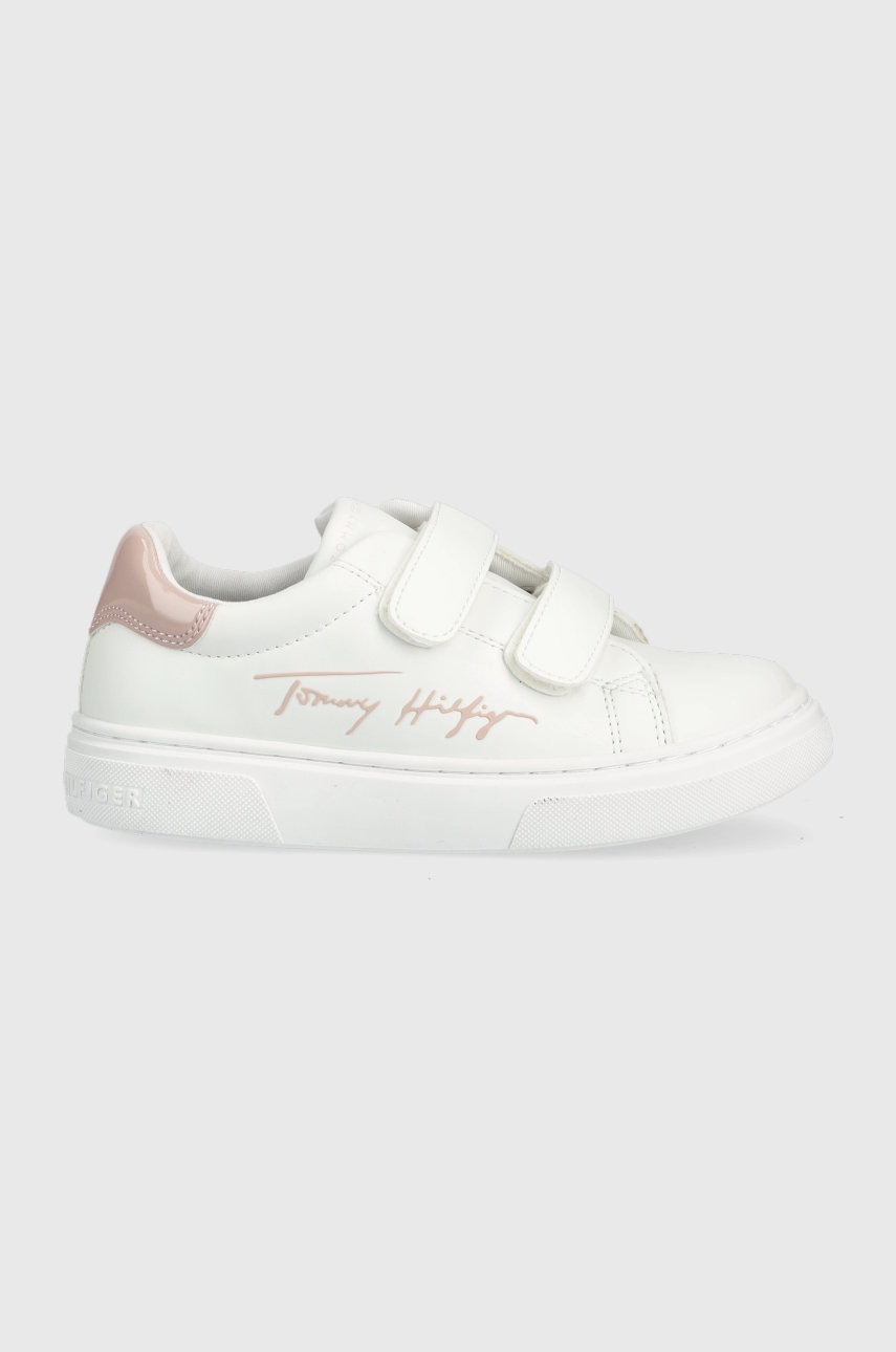 

Детски маратонки Tommy Hilfiger в бяло, Бял