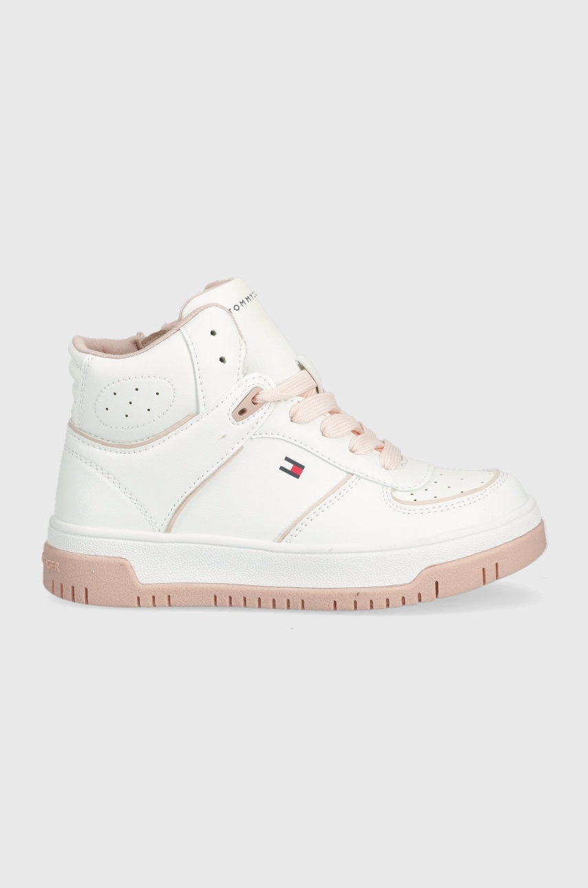

Детски маратонки Tommy Hilfiger в бяло, Бял
