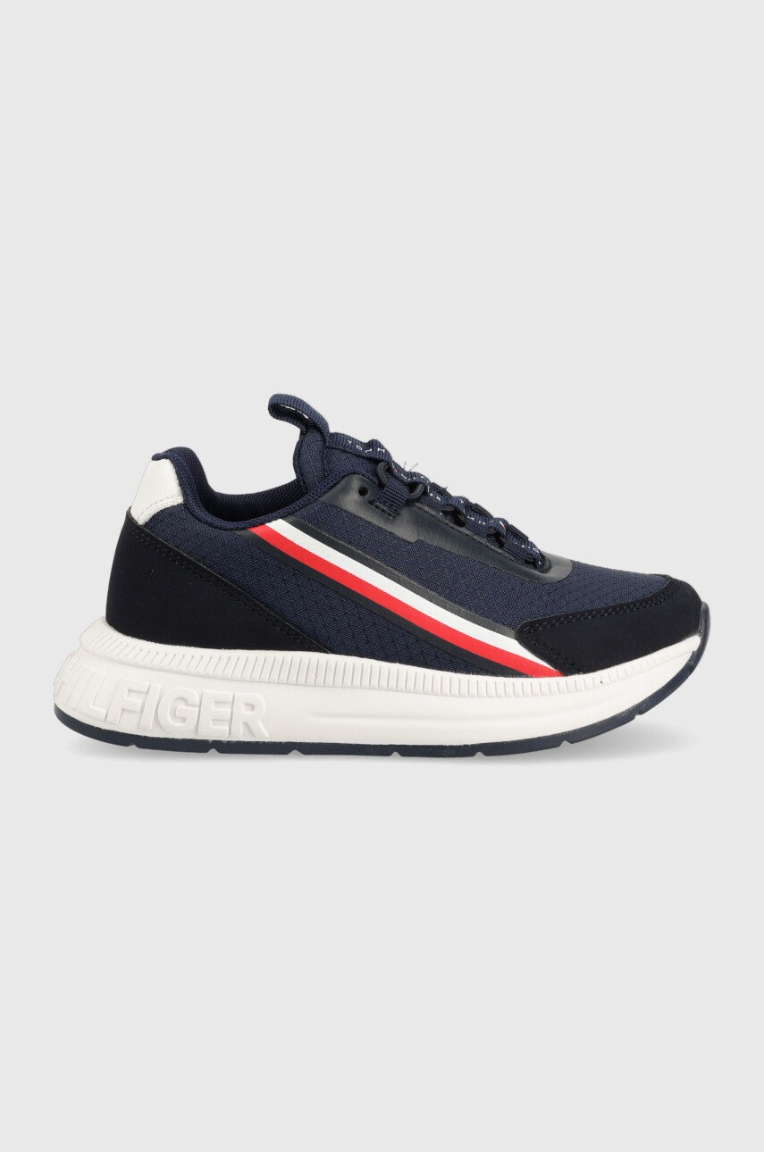 

Детски маратонки Tommy Hilfiger в тъмносиньо, Тъмносин